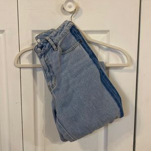 PacSun Two Toned Mom Jeans